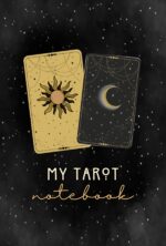 tarot readings notebook front cover