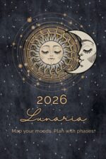 Cover of AstrologySphere's 2026 Lunaria journal and planner