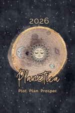 Cover of 2026 Planētica astrology guide and planner